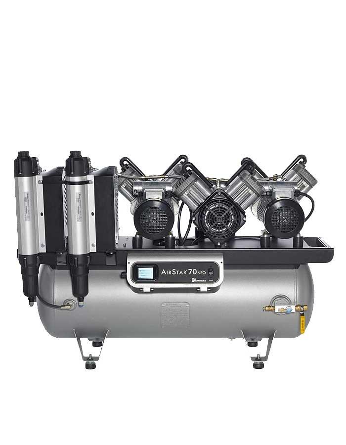 Image of dental compressors: showcasing high-quality, reliable dental compressor equipment for efficient operation.