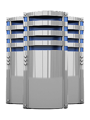 Dental Practice Server featuring a sleek design and multiple ports for connectivity and data management in a professional setting.